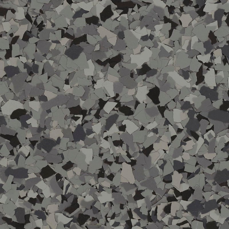 Epoxy FX Store رقائق الإيبوكسي 1/4" (5 أرطال) - رقائق أرضية للمرآب / رقائق أرضية إيبوكسي للأرضيات الزخرفية والحرف اليدوية (715 غسق)  - Image 1